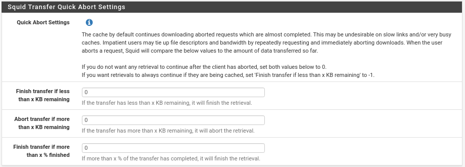 squid configuracion de transferencias abortadas