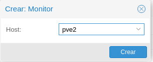 proxmox crear monitor ceph