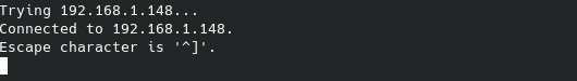 telnet redirigido